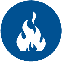 DIN EN 13501-1 – for Europe 
Applicable standard for reaction to fire/flame resistance